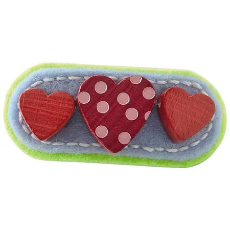 HABA 7080 Haarspange Herzsprung