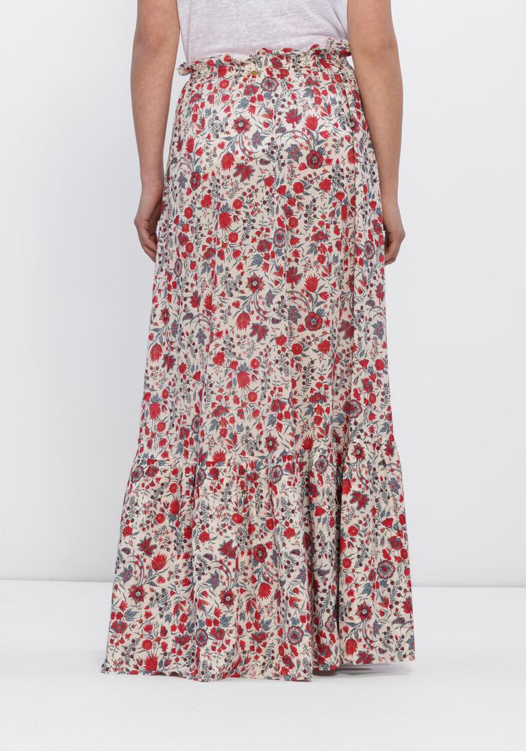 multi antik batik maxirok annie skirt