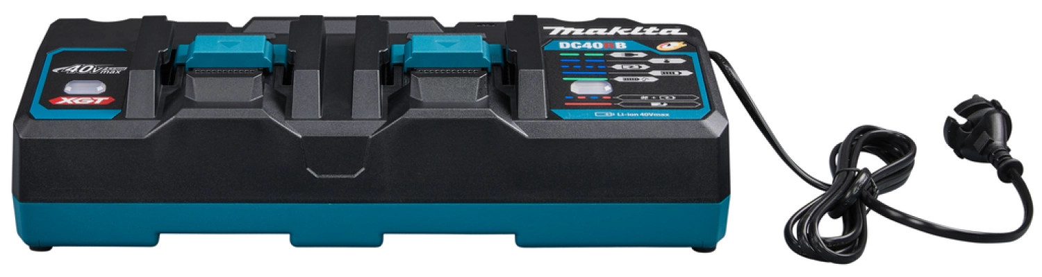 Makita 191U42-2 40V XGT Li-Ion accu starterset (4x 5.0Ah)   duolader in Mbox