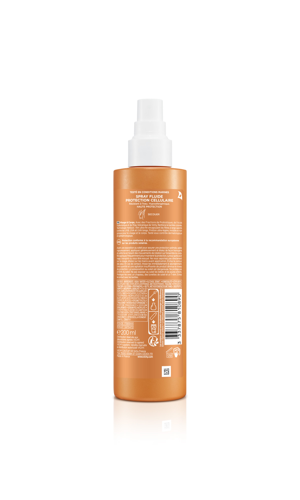 Vichy Capital Soleil Spray fluide protection cellulaire<br>200 ml, Spray, LSF30