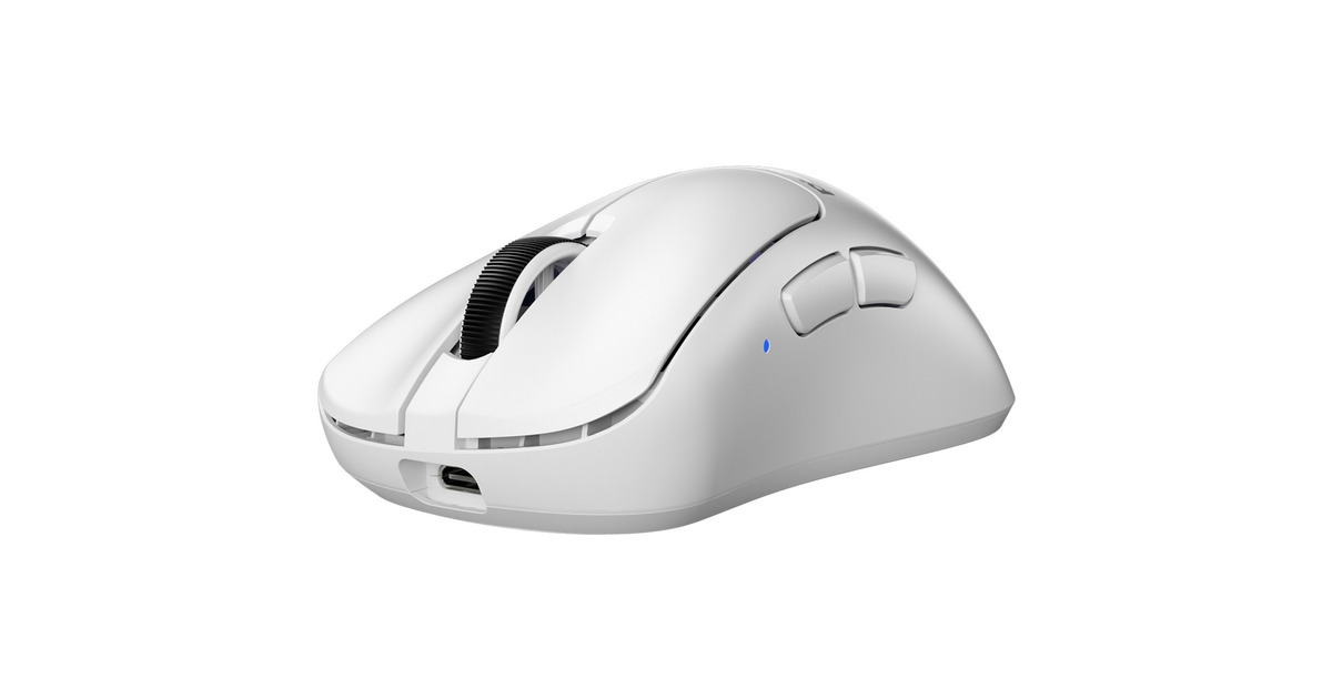 PulsarXlite v4 Mini Gaming Mouse  (Wit, 32000 DPI)
