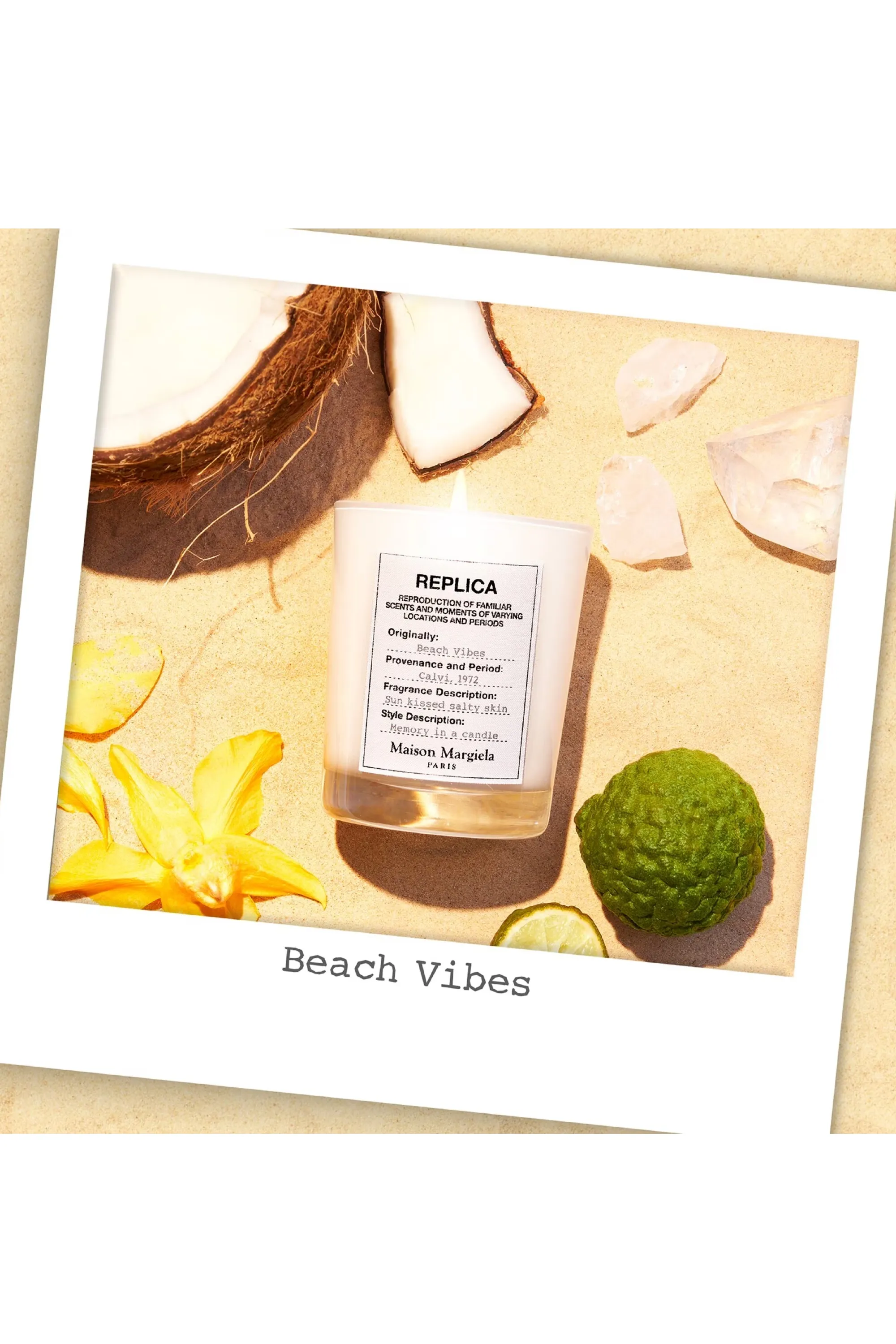 Maison Margiela Coffret Beach Walk Eau de parfum et bougie Beach Vibes