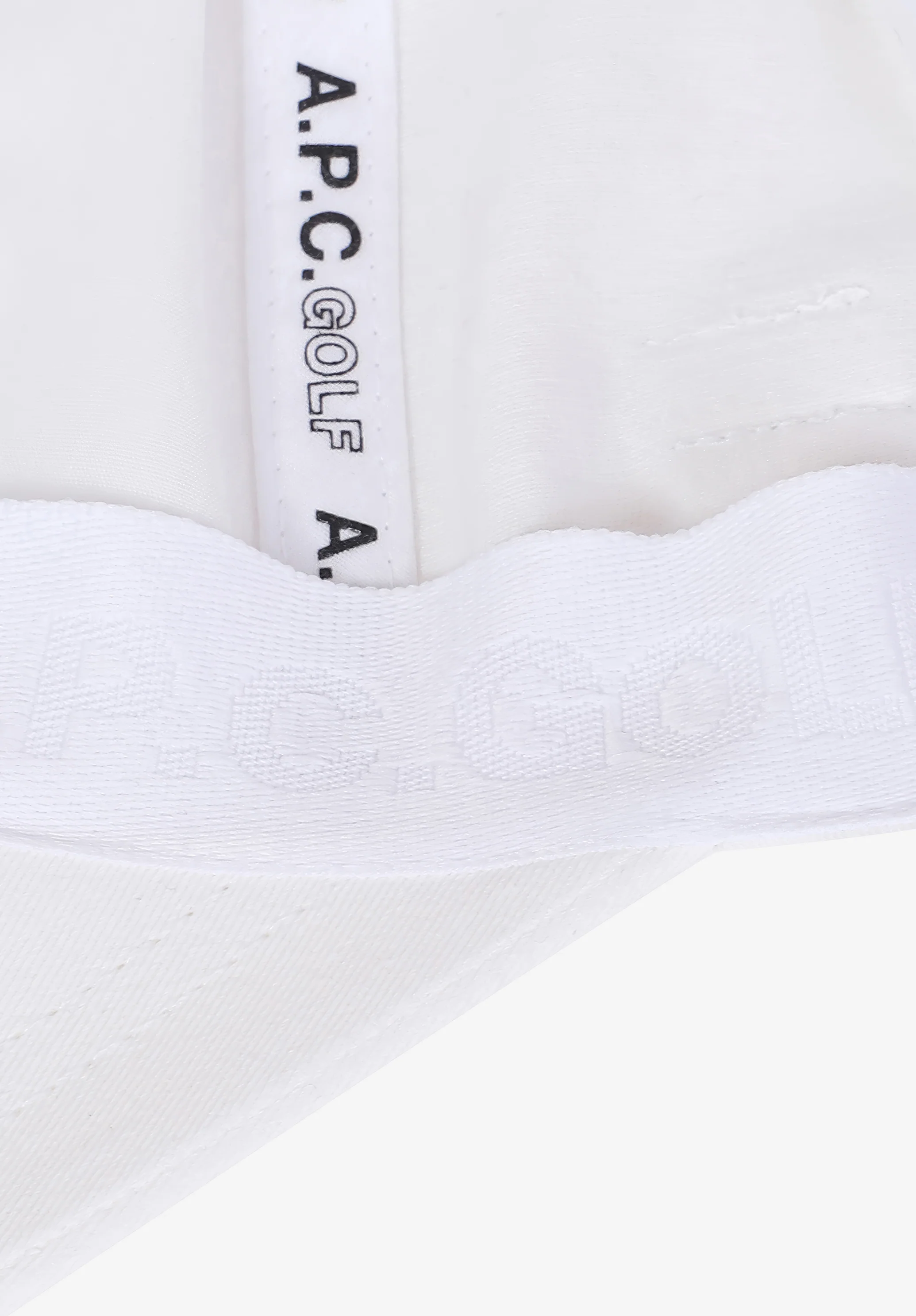 casquette golf - Blanc