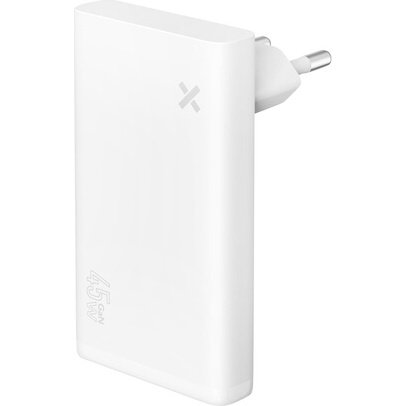 Chargeur pour téléphone mobile Wefix de voyage secteur 45 W Plat Blanc