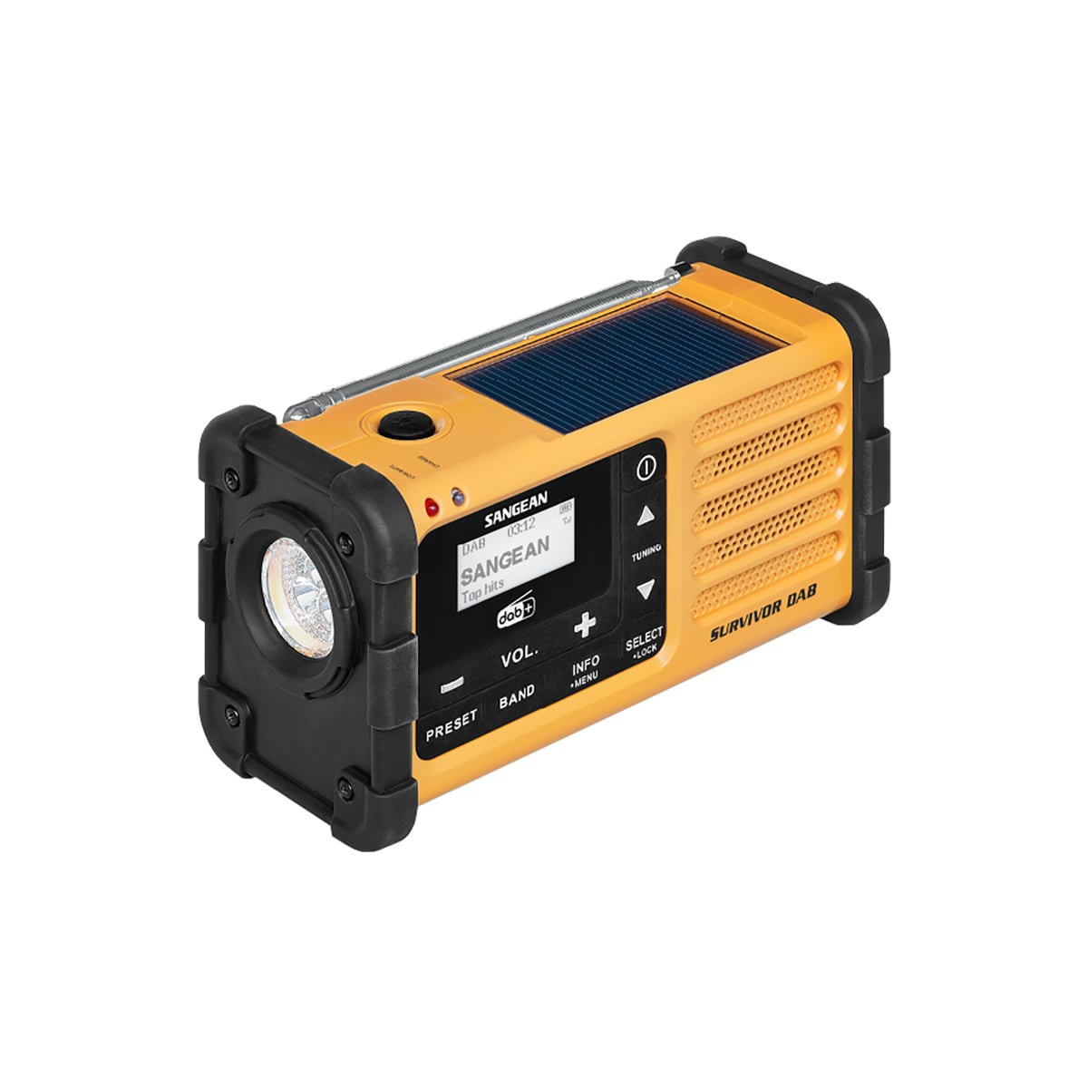 Sangean MMR-88 digitalradio (oransje)