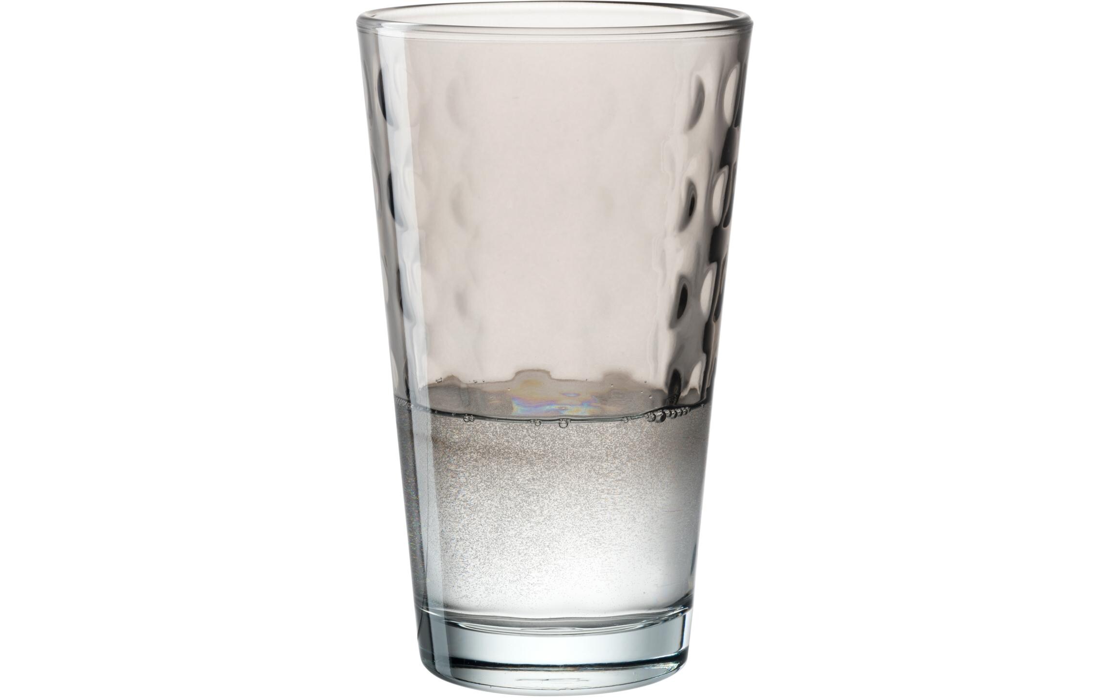 Trinkbecher LD Optic XL 540 ml, 4 Stück, GrauBecher mit grossem Volumen