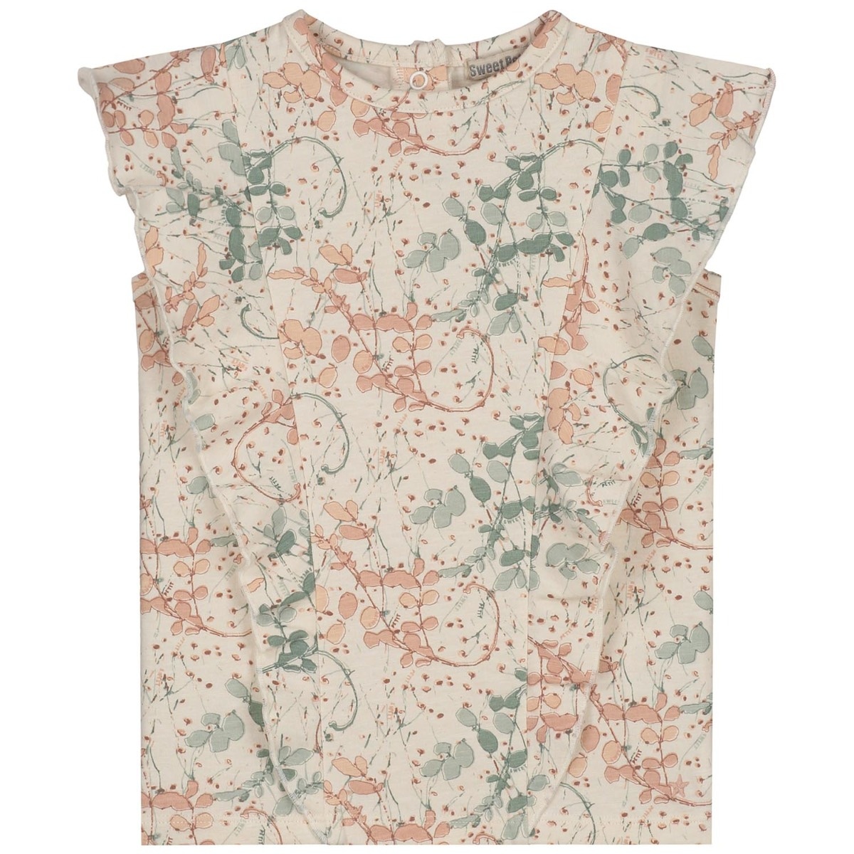 Sweet petit meisjes peuter shirt + short