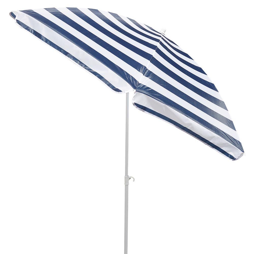 Parasol de plage rayé