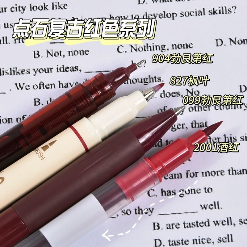 Candy Lemon - Rode pen (verschillende ontwerpen) / set