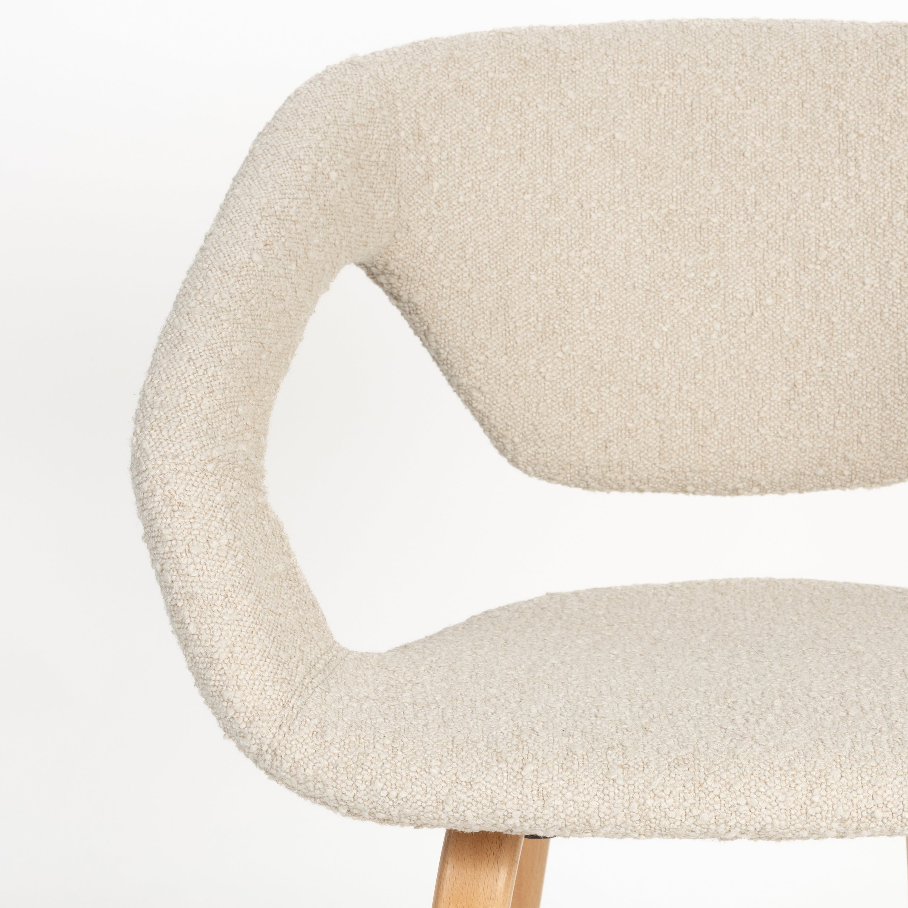 Zuiver Flexback Eetkamerstoel - Beige