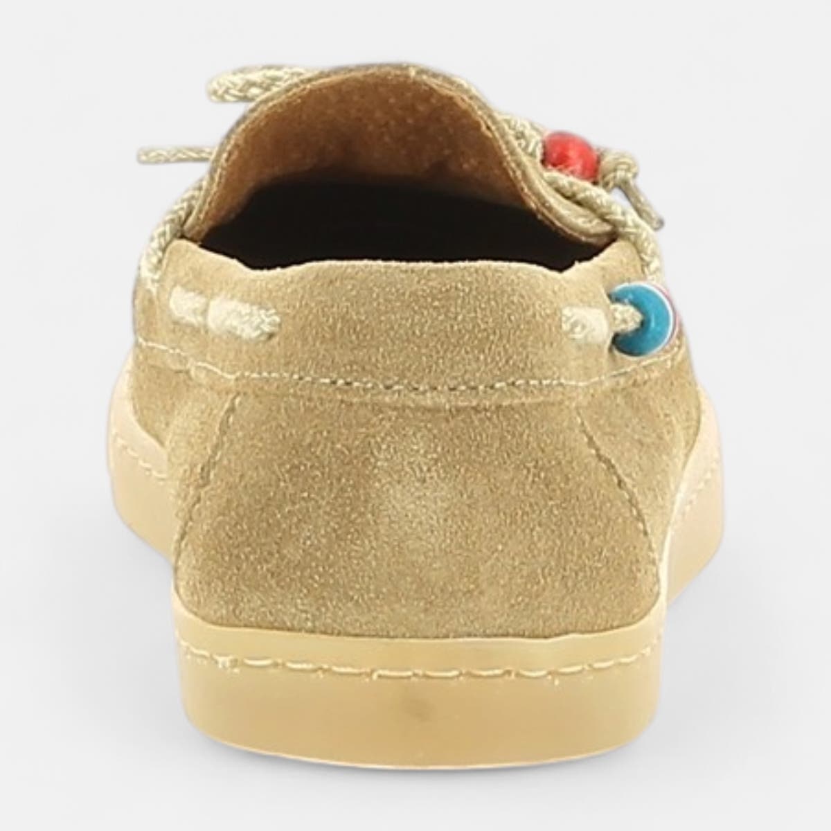 Mocassins Femme en cuir beige