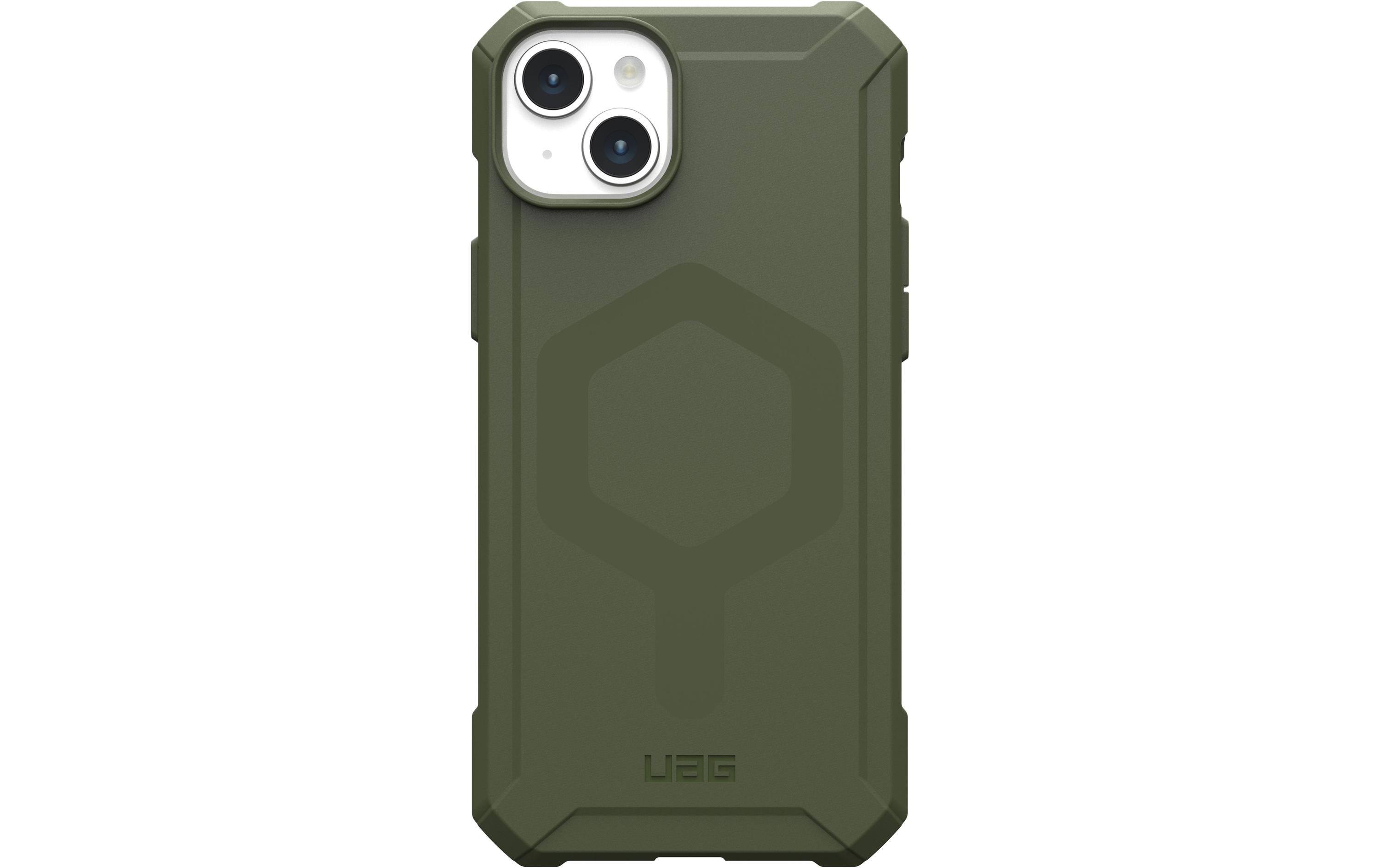 Back Cover Essential Armor iPhone 15 Plus OliveSchutzhülle für das Apple iPhone 15 Plus