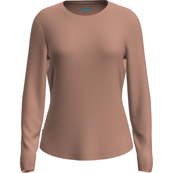 T-shirt randonnée ICEBREAKER W MERINO 125 COOL-LITE SPHERE III LS TEE DESERT SAND
