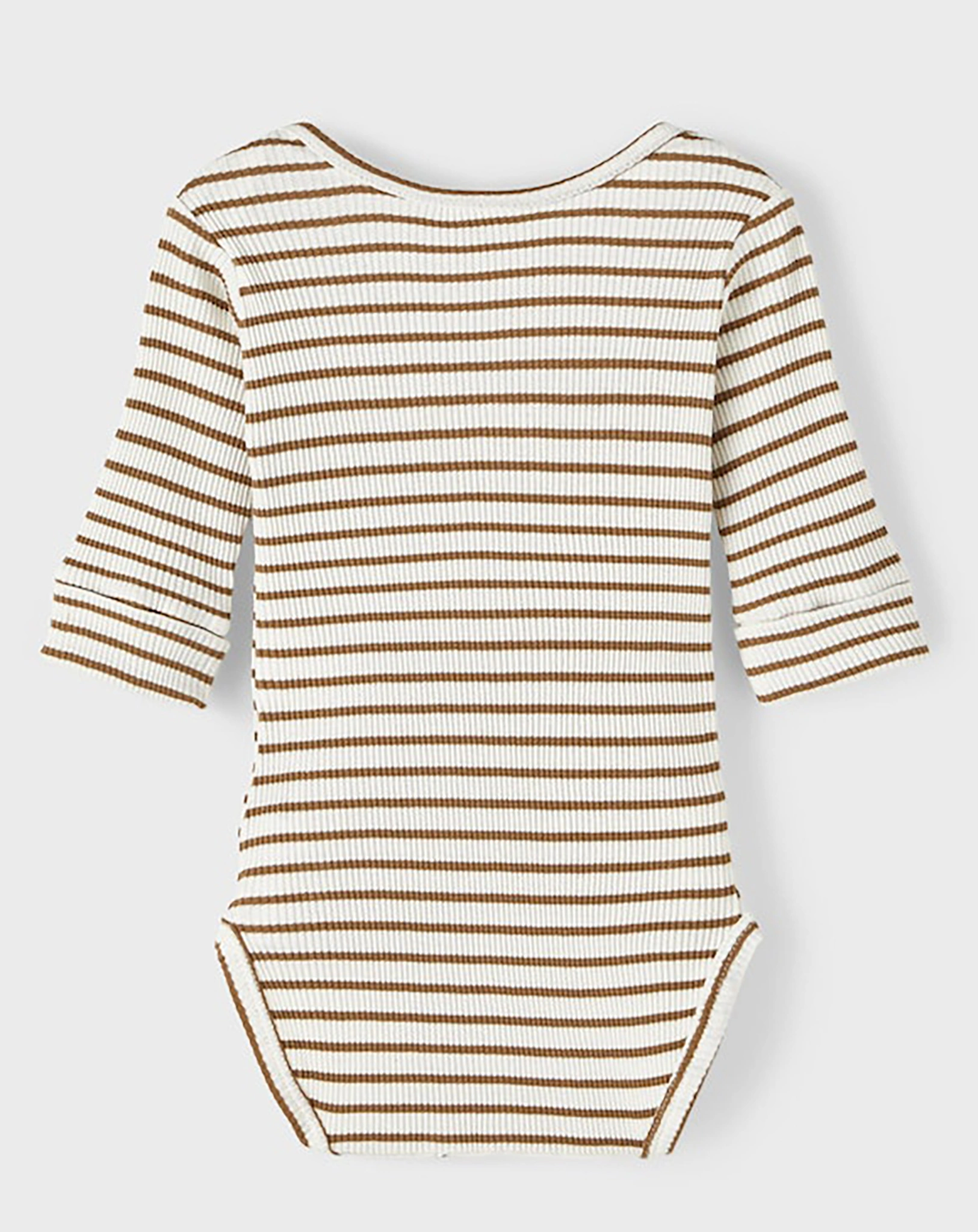 Langarmbody NBNOHELLO STRIPES in jet stream