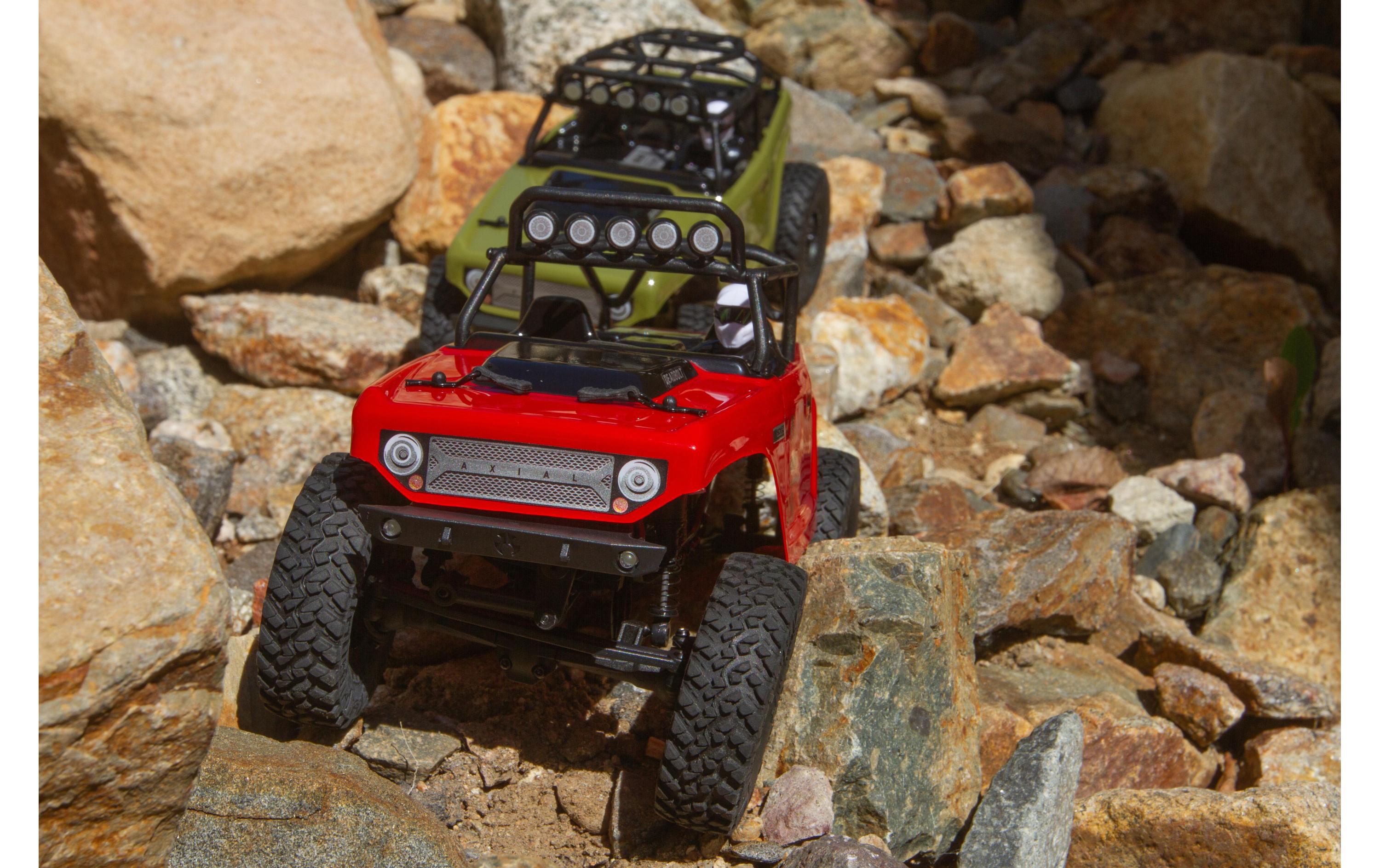 Scale Crawler SCX24 Deadbolt Rot, RTR, 1:24<br>Mini Scale Crawler