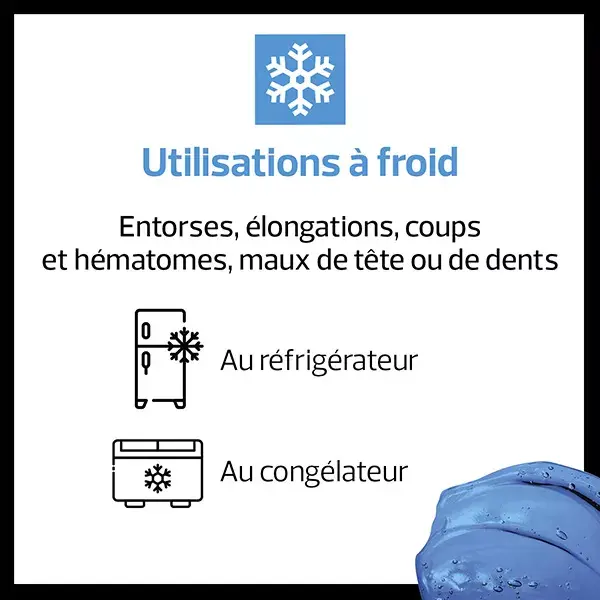 Actipoche Coussin Thermique Contractures Musculaires Moyen Modèle Gel