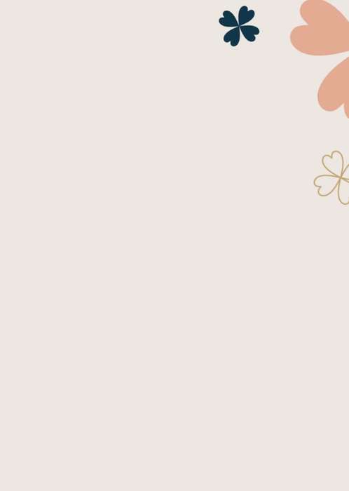 Papercute | Succes kaart| bloemen | dochter