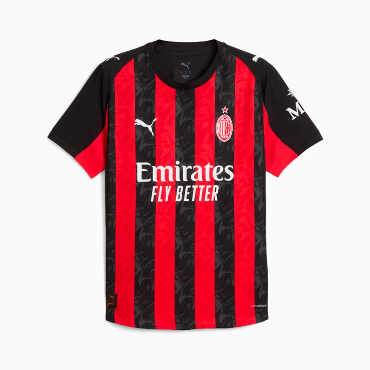 Camisola Puma AC Milan Primeiro Equipamento Authentic 2025-2026