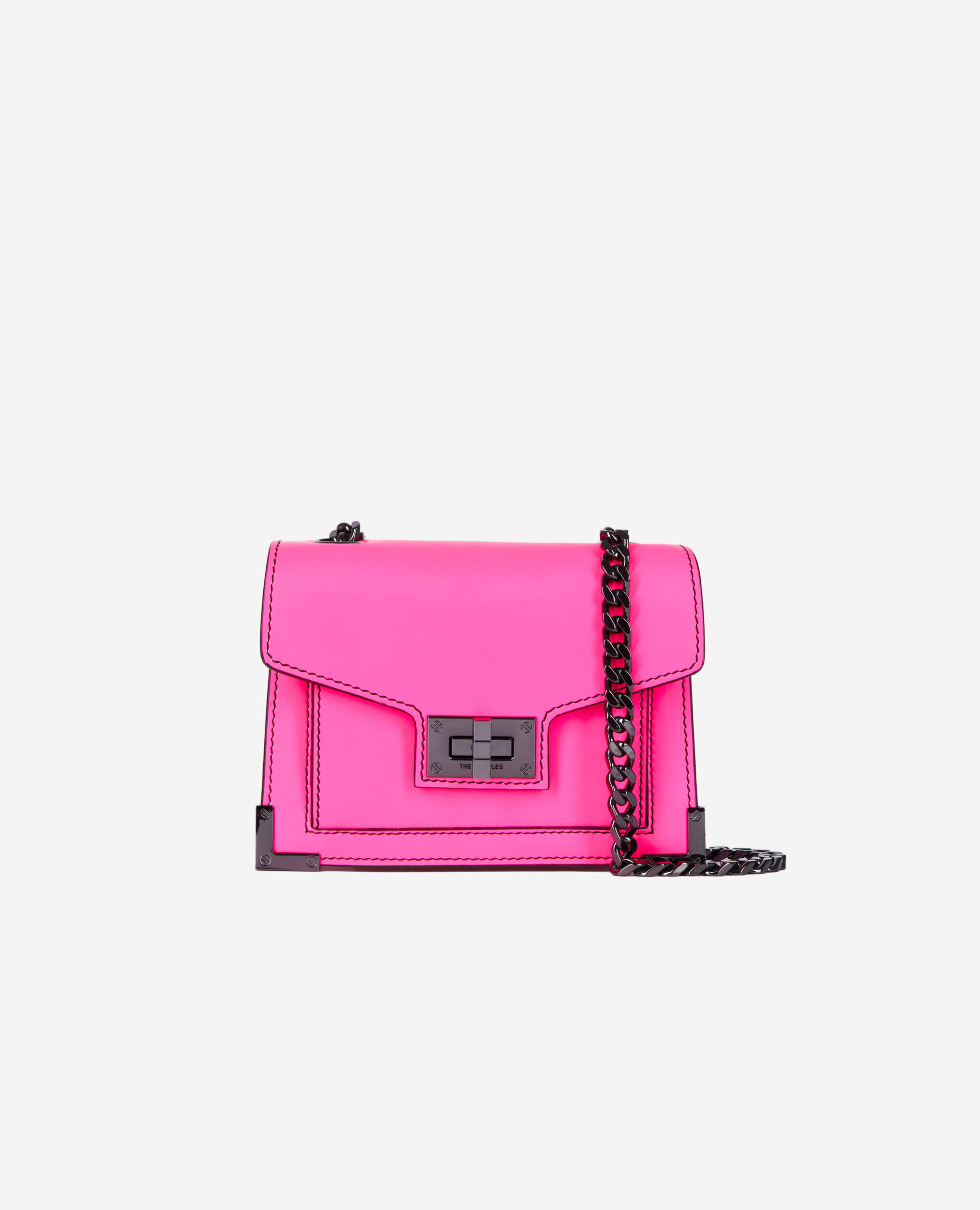 Sac Emily nano en cuir rose