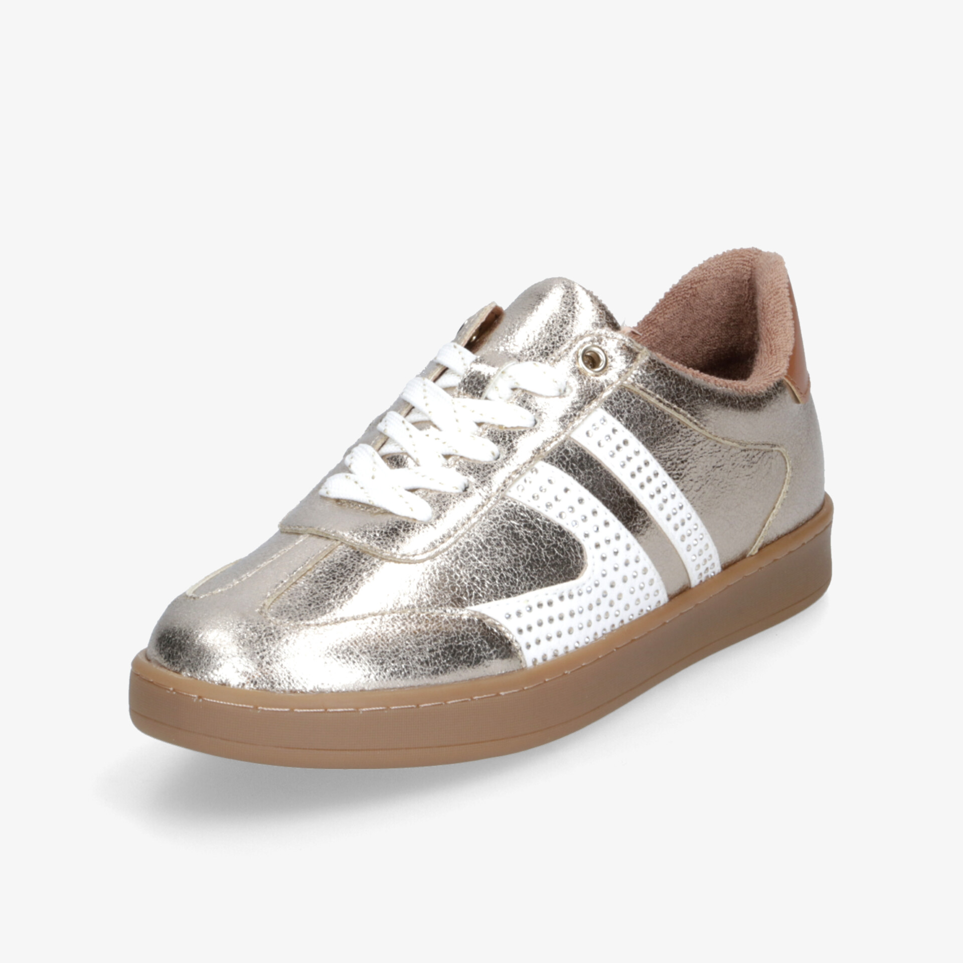 la strada Damen Sneaker Low gold