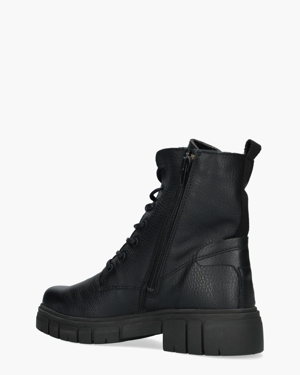 Cypres Uta Zwart Dames Veterboots