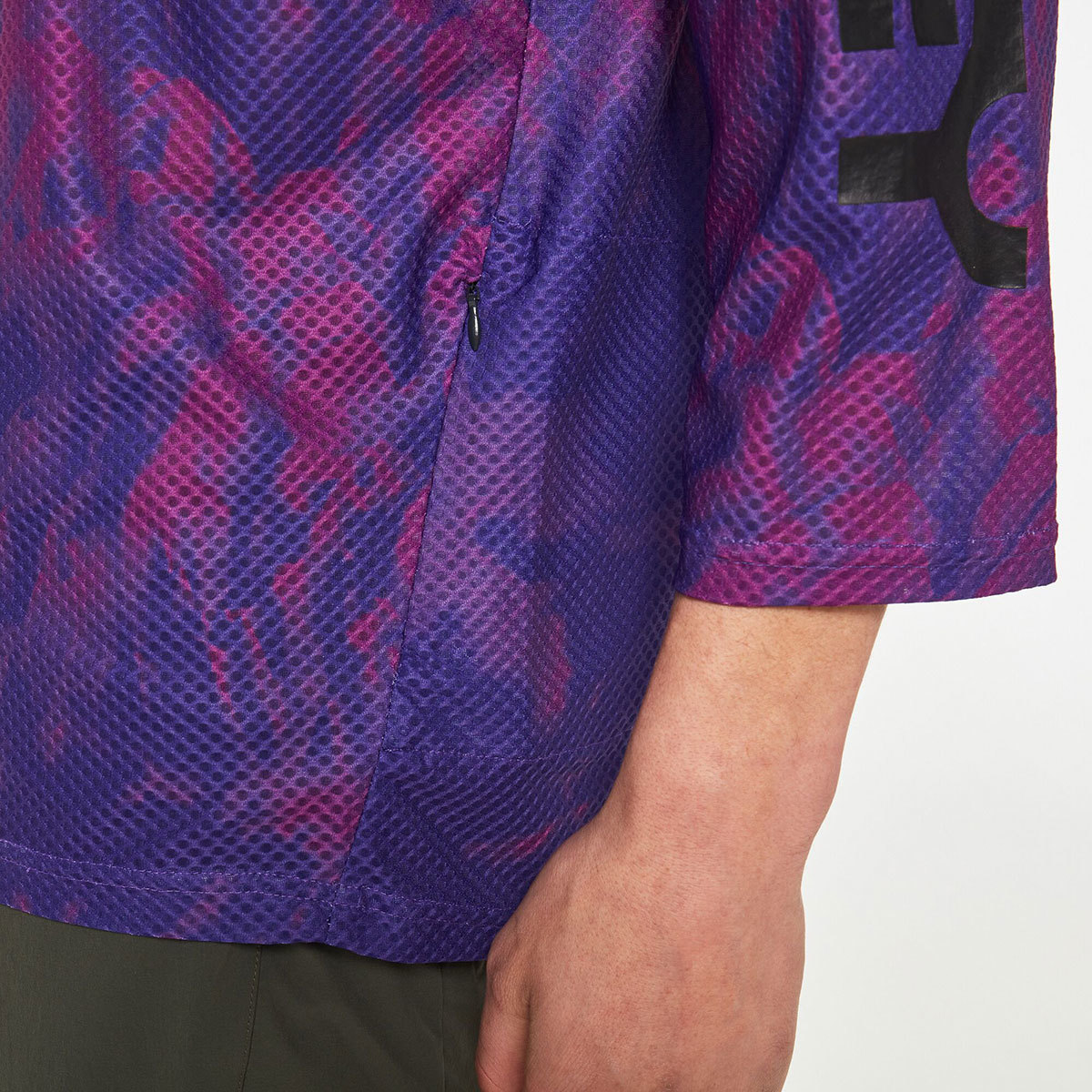 Oakley RIDE Free Fietsshirt Driekwart Mouwen Paars Heren