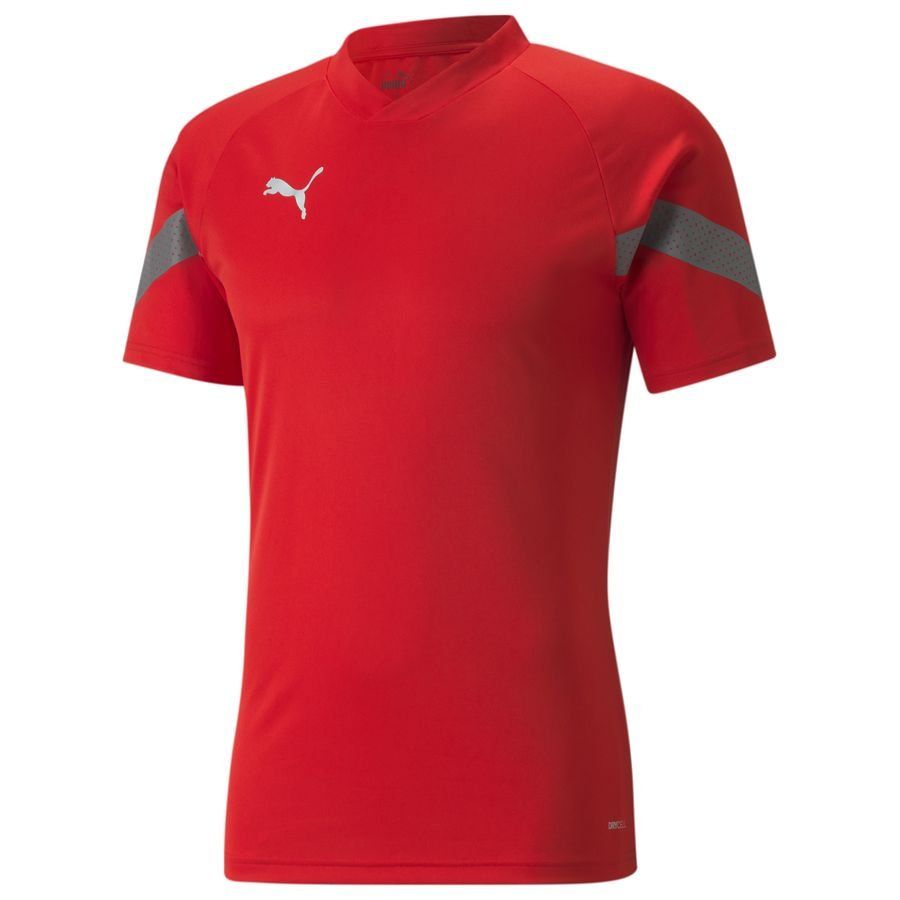 PUMA T-shirt d'Entraînement teamFINAL - Rouge/Gris