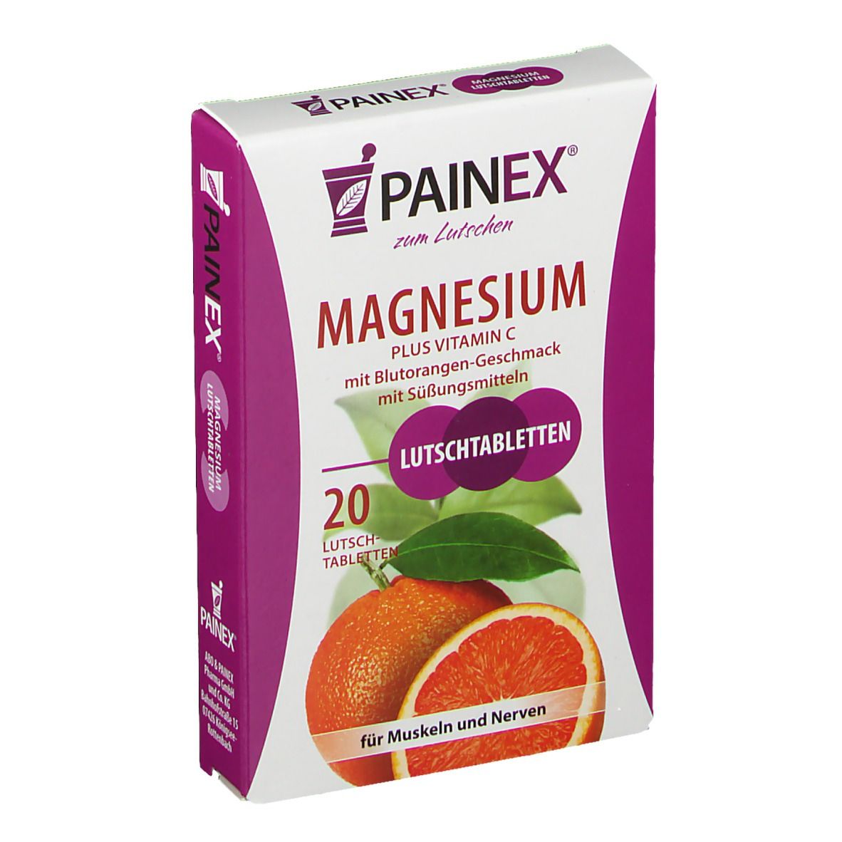 PAINEX® MAGNESIUM + Vitamin C Lutschtabletten