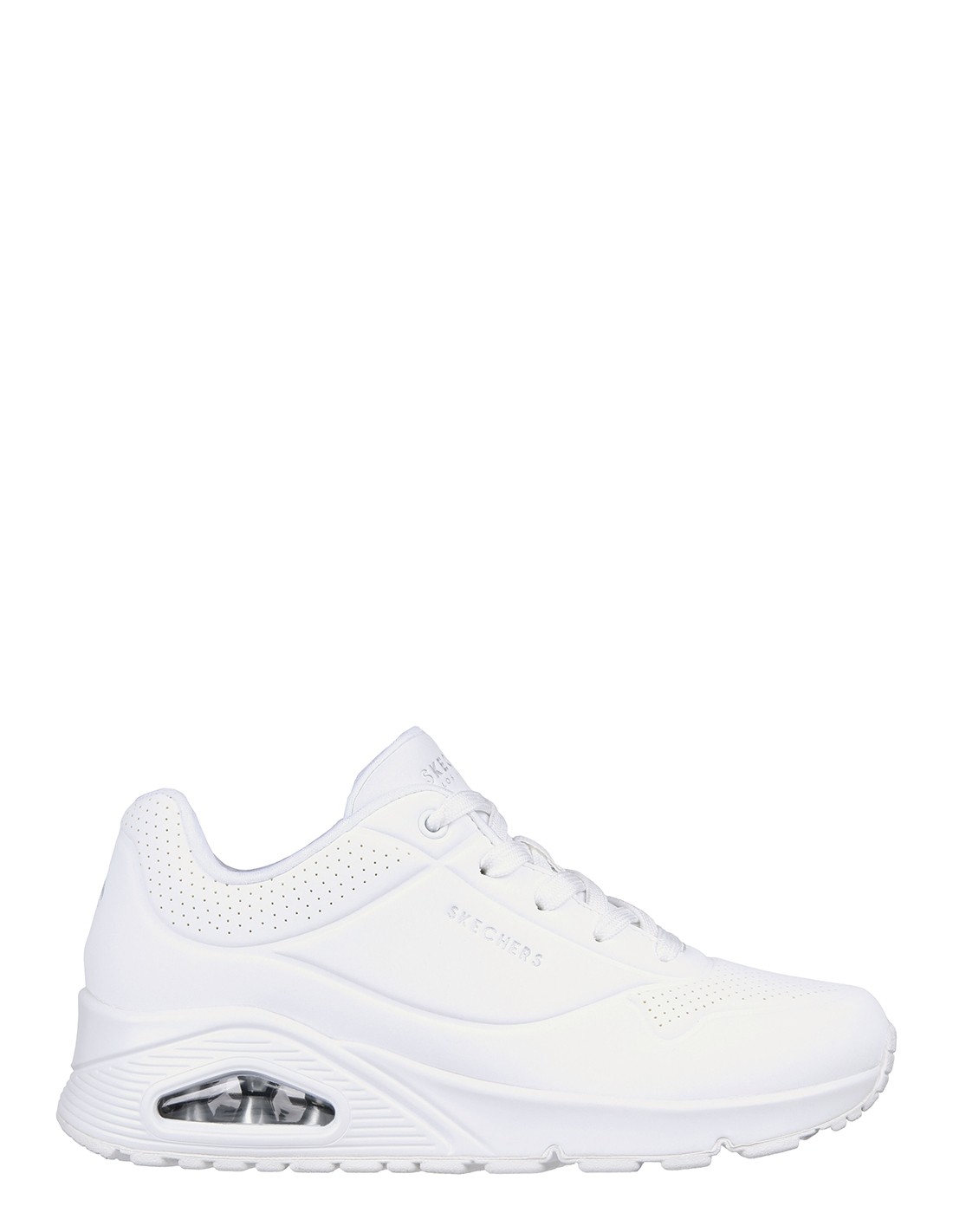 skechers Basket de ville Femme uno - stand on air Blanche
