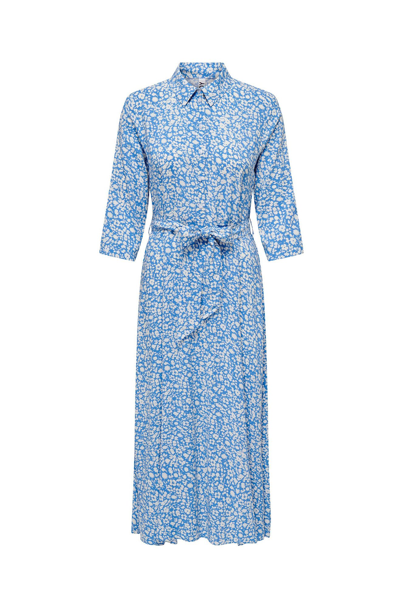 Vestido curto estilo camisa