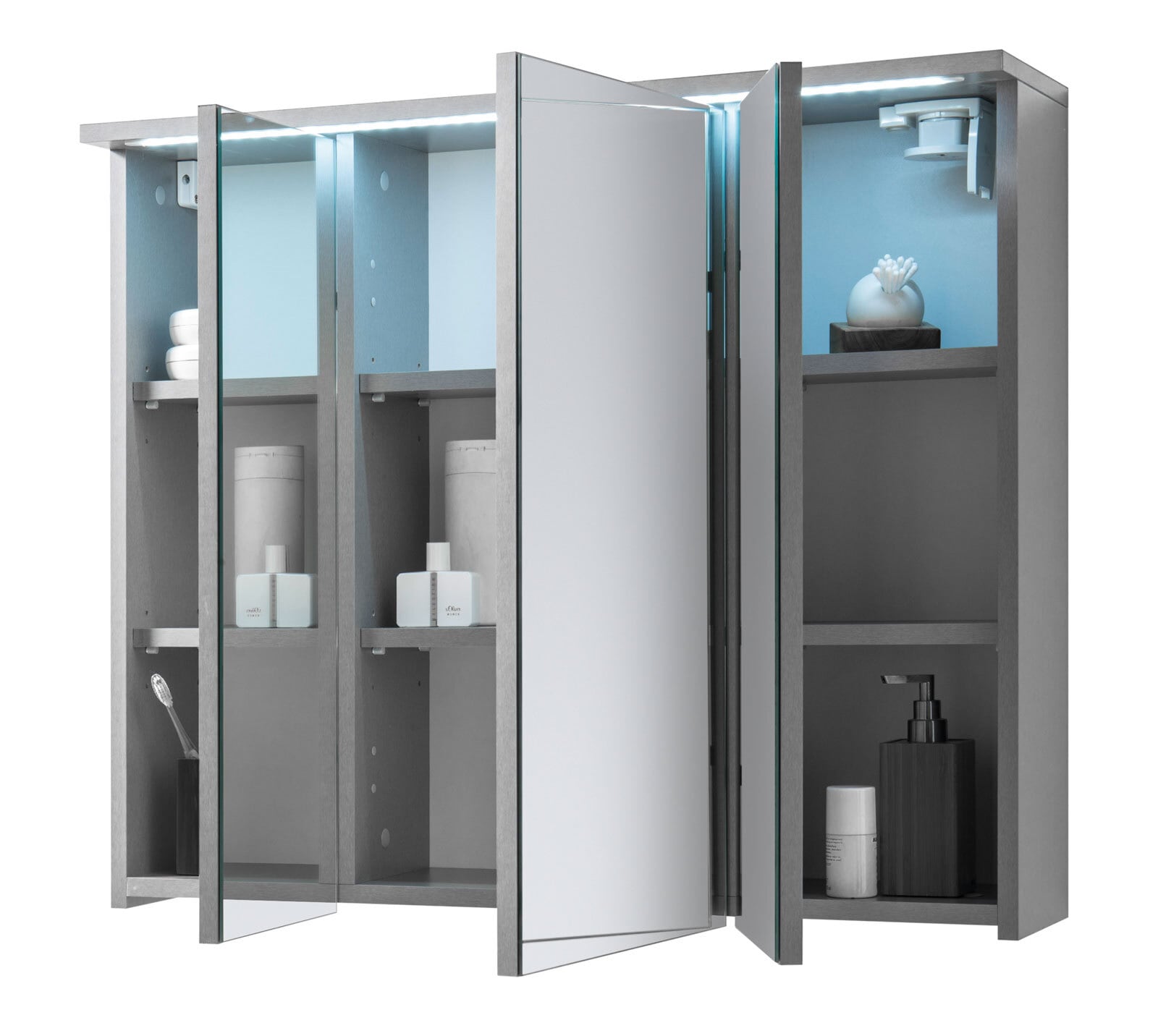 CASAVANTI Spiegelschrank TWO weiß