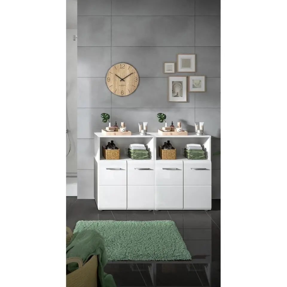 Hioshop Ice badkamer I53 wit hoogglans- wit