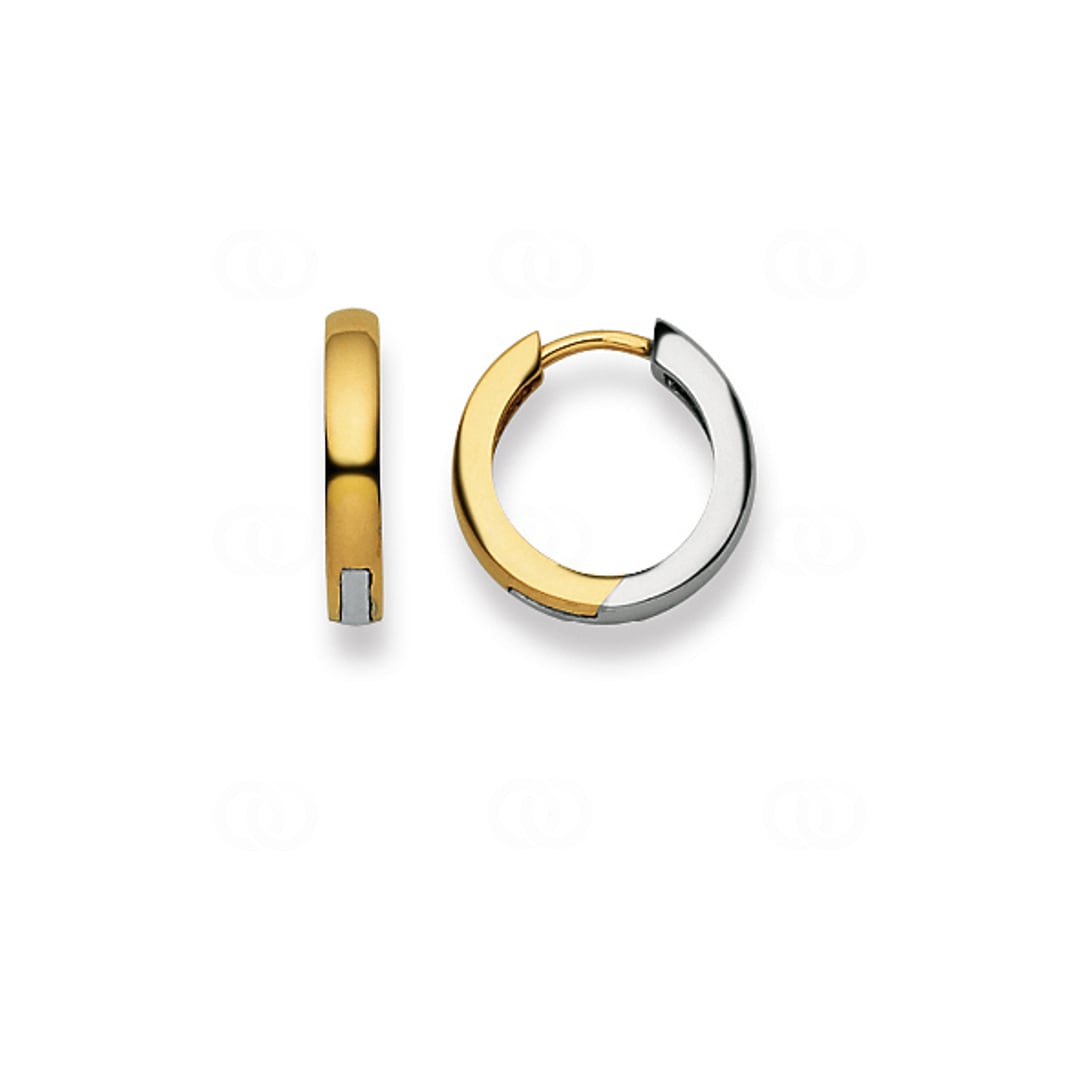 Kreolen 750/18 K Bicolor Ø 14mm