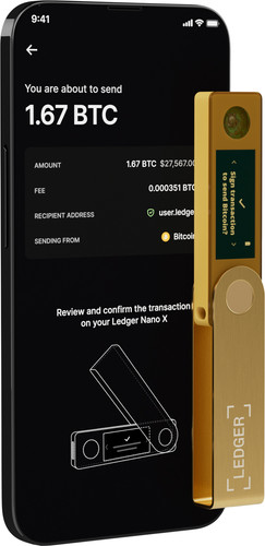 Ledger Nano X Gold