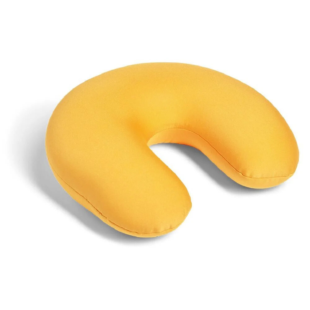 Coussin de voyage orange 28x28x9cm