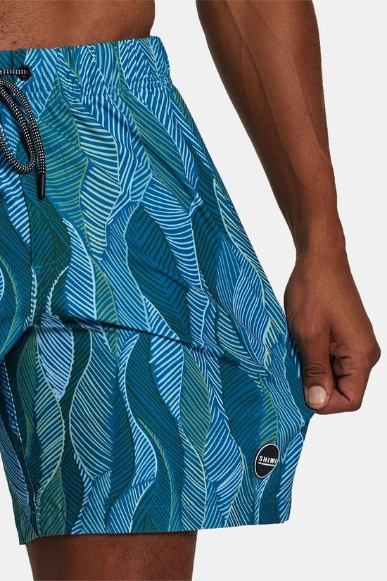 Shiwi Shiwi Stretch Swimshort Wild Leaves Zwembroek