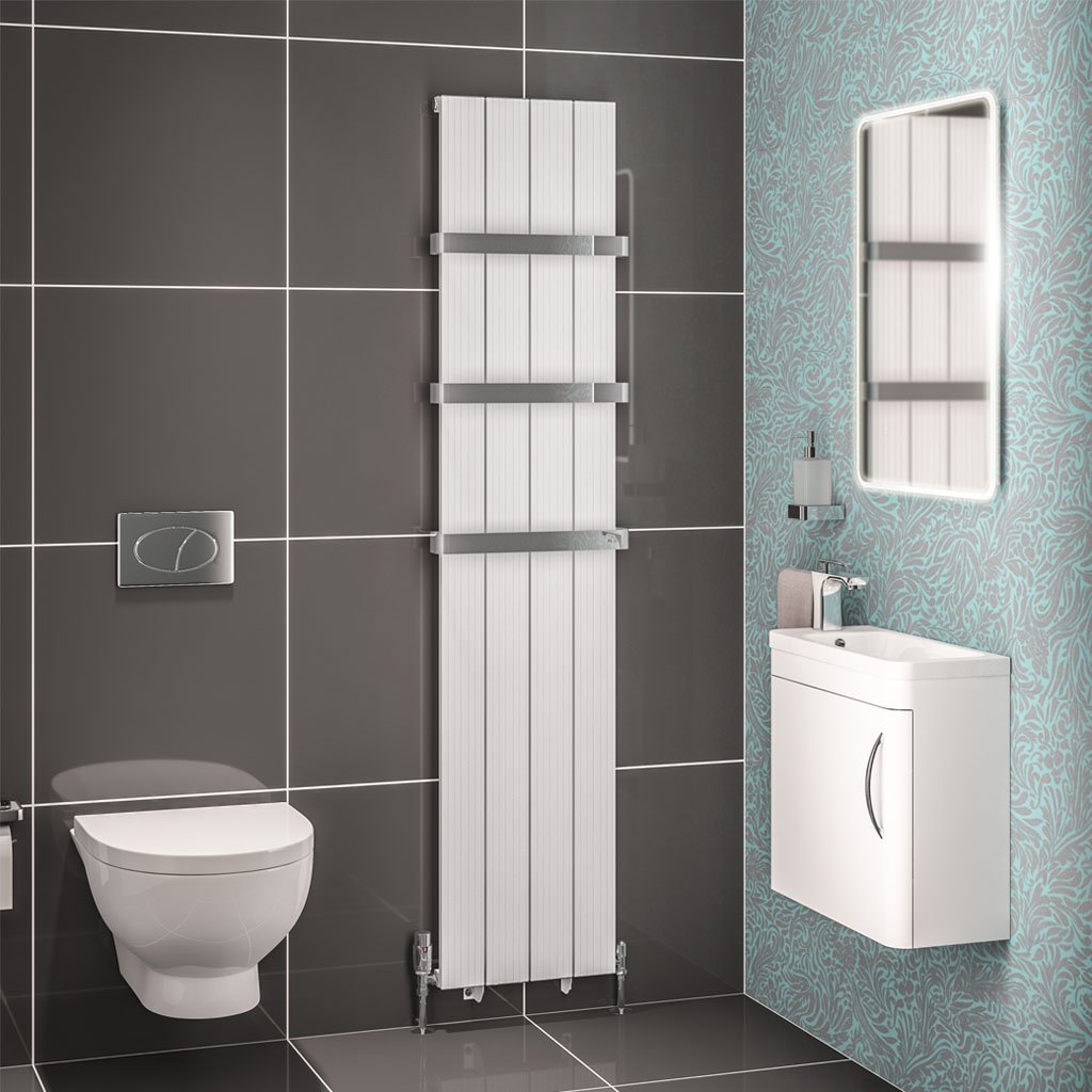 Eastbrook Mersey paneelradiator 38x180cm 1034W wit mat