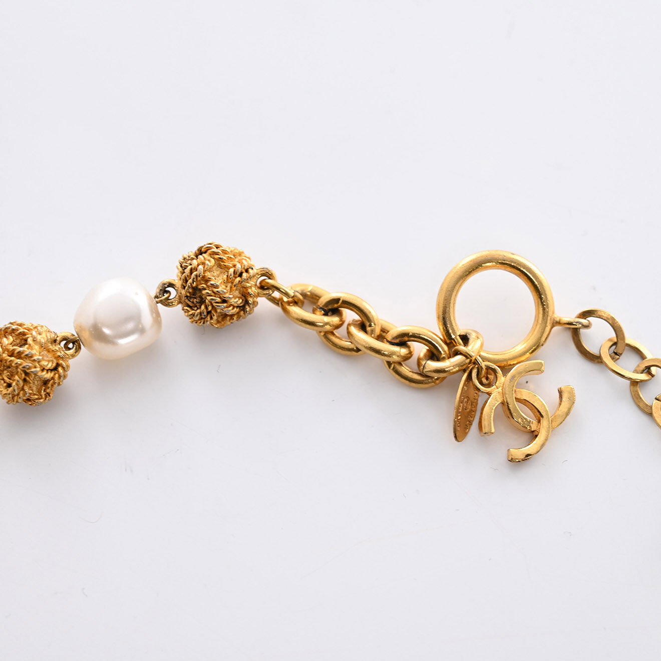 Chanel Collier Perles doré - Très bon état