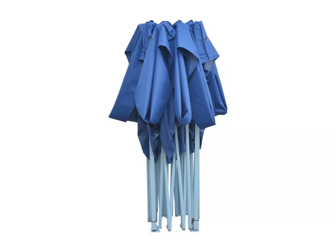 Tente pliable 3 x 4,5 m Bleu