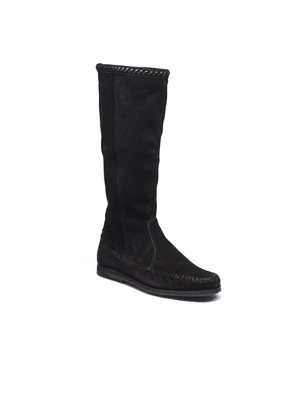 CHEYENNE BOOT VELOURS NOIR