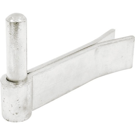 Gond à sceller renforcé - D14 - 130 x 35 x 4 mm - zingué blanc