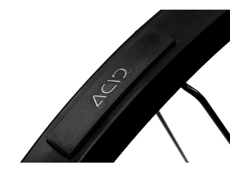Acid MUDGUARD SET 50 28 INCH BLACK Spatborden