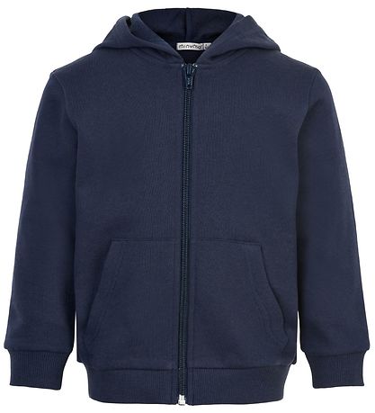 Minymo Cardigan - 2-pak - Gråmeleret/Navy