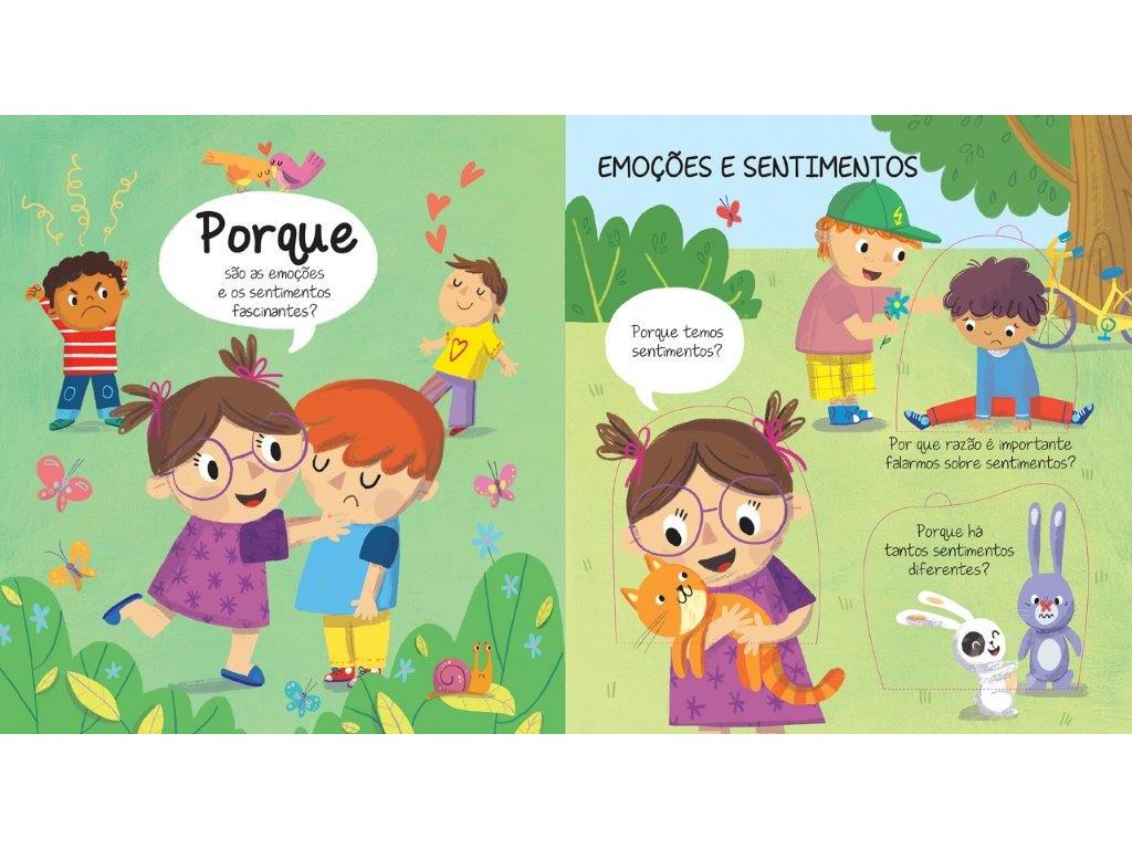 LIVRO PORQUÊ? EMOÇÕES E SENTIMENTOS