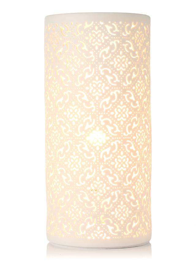 Brandani Zylinder Porzellanleuchte Floral