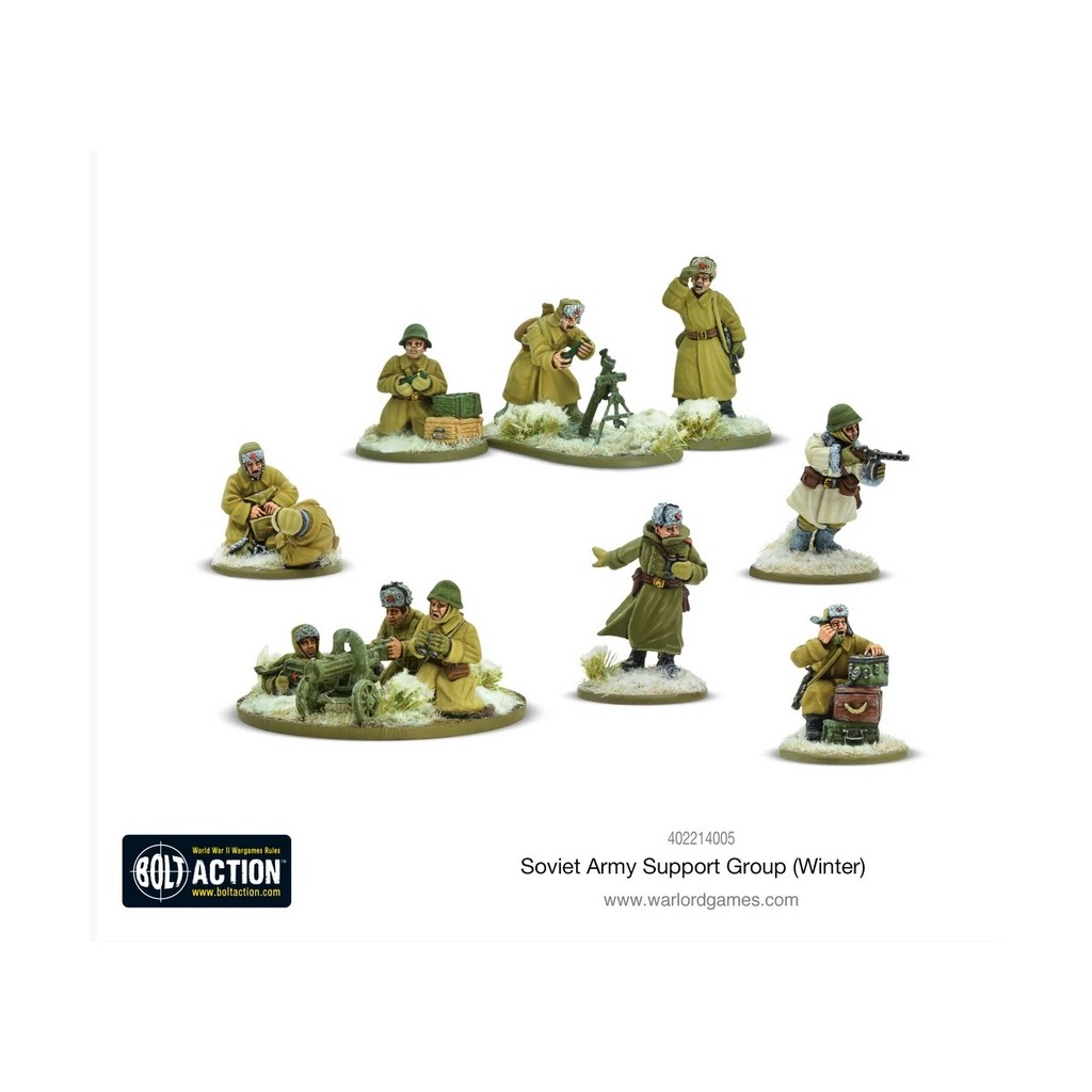 Bolt Action - Soviet - Soviet Army (Winter) Support Group