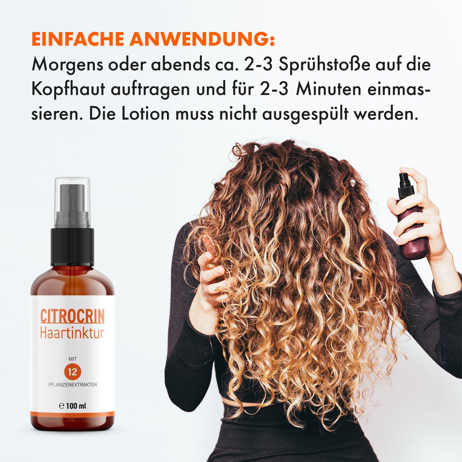 Citrocrin Haartinktur - Für natürlich, schöne Haare