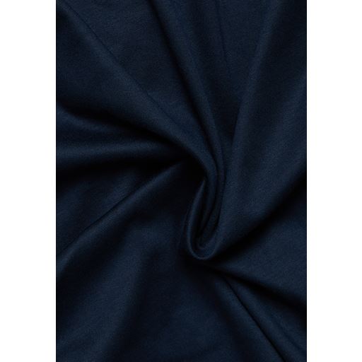 Eterna Langærmet Modern Fit Jersey Skjorte, Mørkeblå, 43