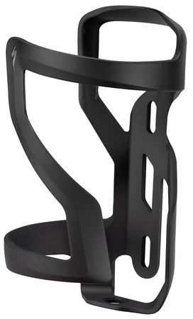 ZEE CAGE II Bidonhalter mit Einschub rechtslinks  schwarz  rechts