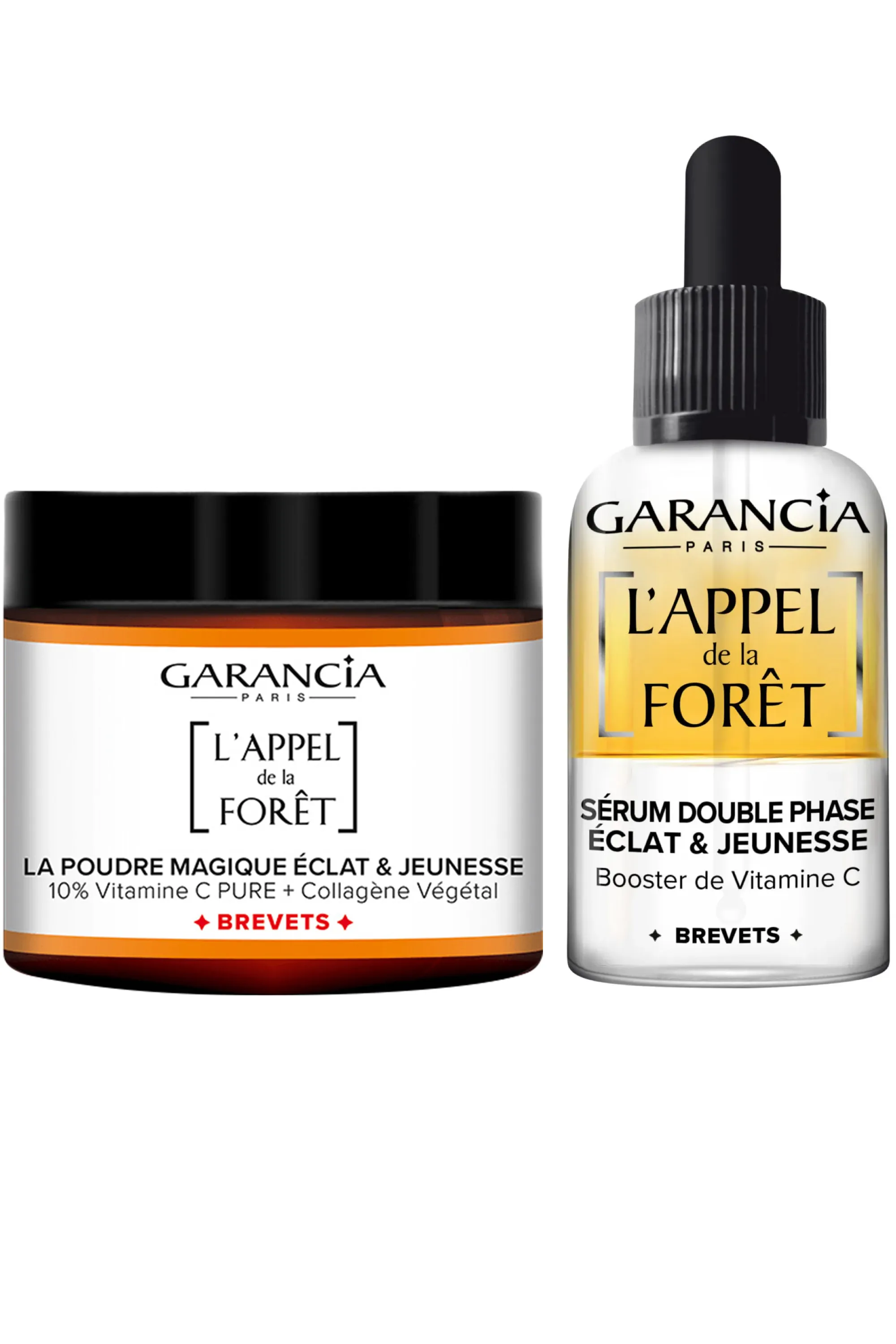 Garancia Le duo La Poudre Magique et le Sérum Eclat & Jeunesse L’appel de la fôret